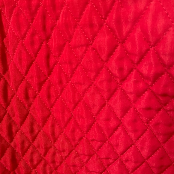 London Fog reversible Quilted Red Jacket - Picture 2 of 5
